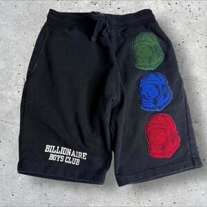 Billionaire Boys Club Instructor Black Shorts‎ Red Blue Green Helmet Embroidered